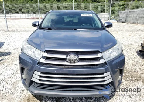 2018 Toyota Highlander Se from USA, damaged, VIN 5TDKZRFH3JS284447